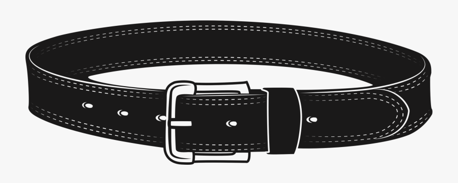 Black Belt Clipart, Transparent Clipart