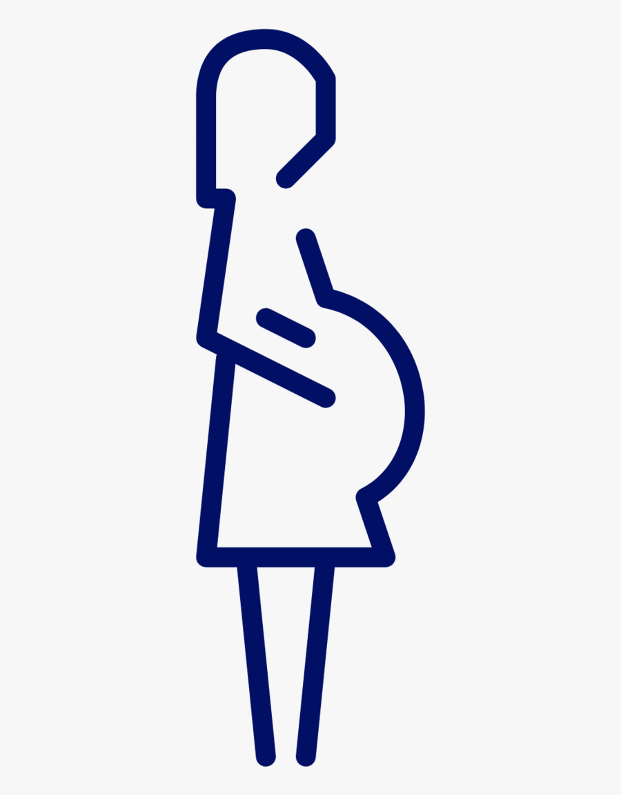 Pregnancy Clipart Prenatal Vitamin - Maternidad Subrogada En Dibujo, Transparent Clipart