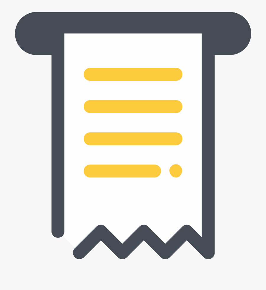 Check For Payment Icon, Transparent Clipart