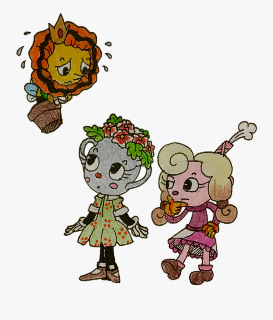 Blackbeltkitten009 Children From Another World - Cupheads Children, Transparent Clipart
