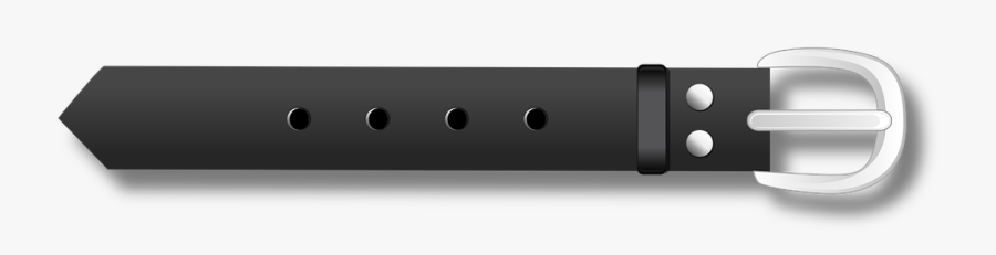 Belt, Accessories, Fashion, Leather, Buckle - Long Belt Clipart Black And White, Transparent Clipart