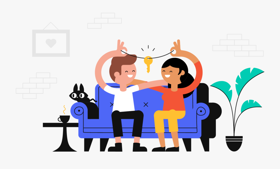 Clip Art Roommates Clipart - Transparent Roommate Clipart, Transparent Clipart