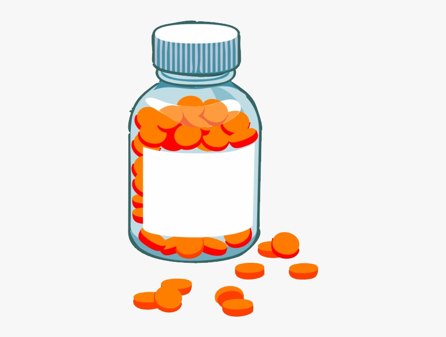 Vitamins Png - Medicine Bottle Clipart, Transparent Clipart