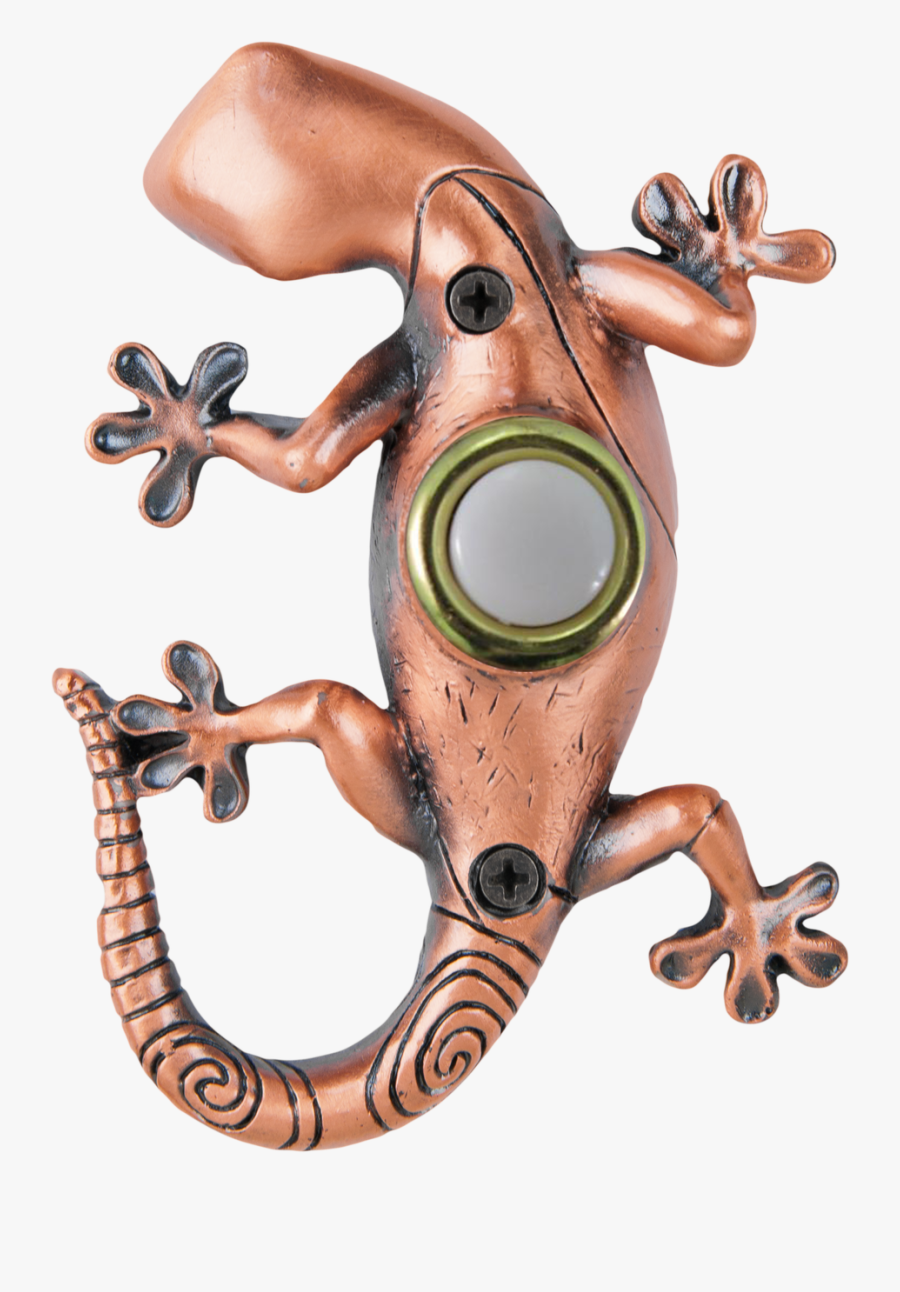 Copper Plated Doorbell Waterwood - Toad, Transparent Clipart