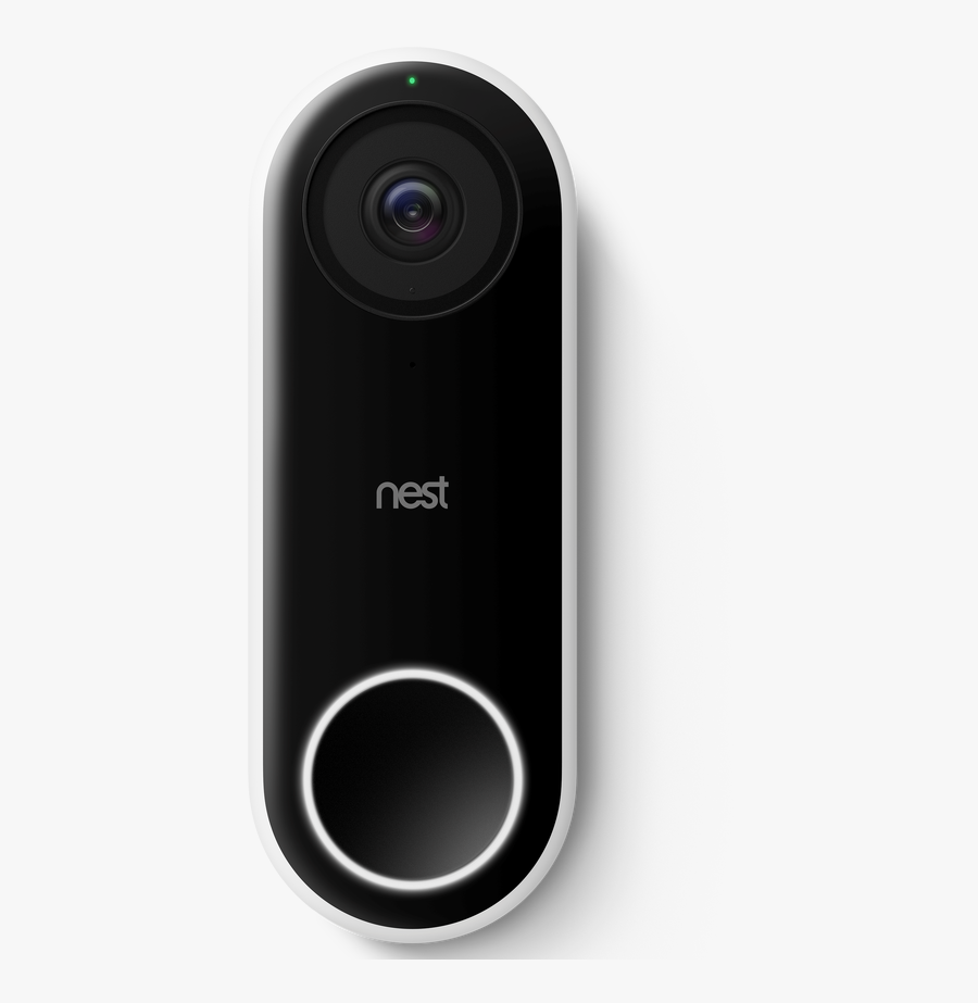 Nest Hello Video Doorbell - Nest App, Transparent Clipart