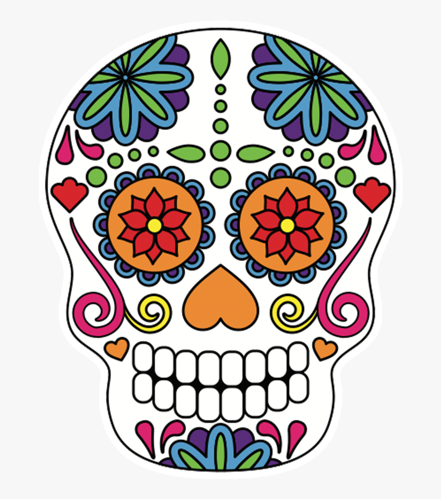 Calaveras En Punto De Cruz, Transparent Clipart