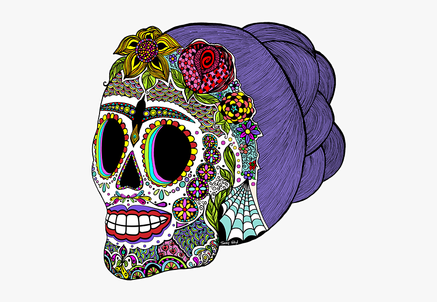 Calavera, Transparent Clipart