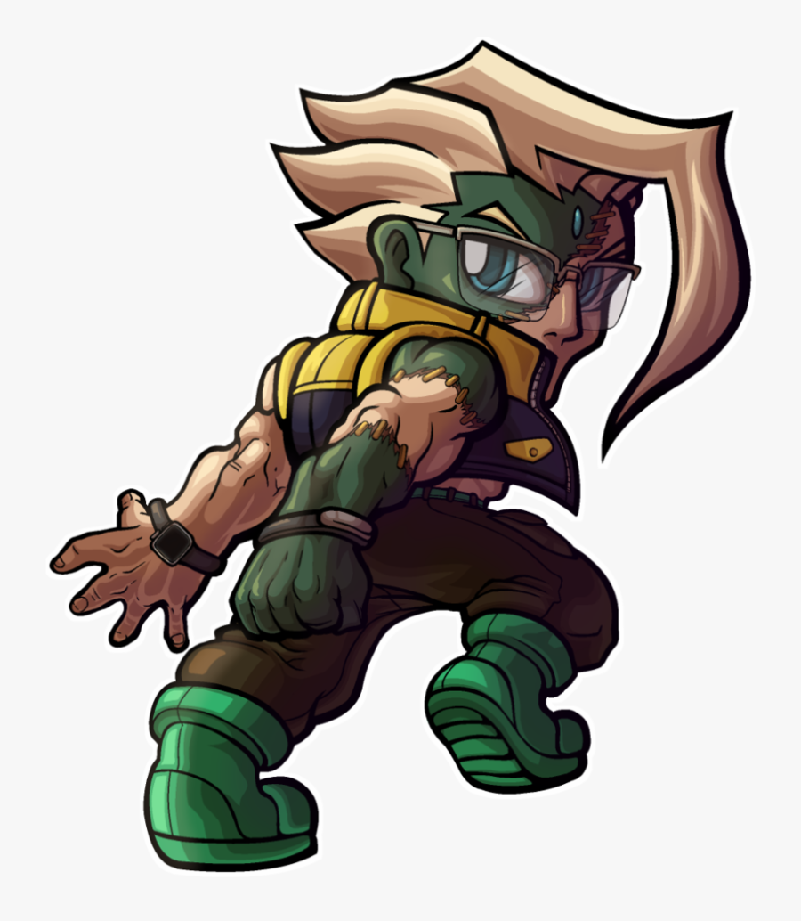 Street Fighter V - Nash Street Fighter Chibi, Transparent Clipart