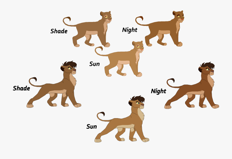 Lion King 3 Cubs By J-dove - Lion King 3 Names, Transparent Clipart