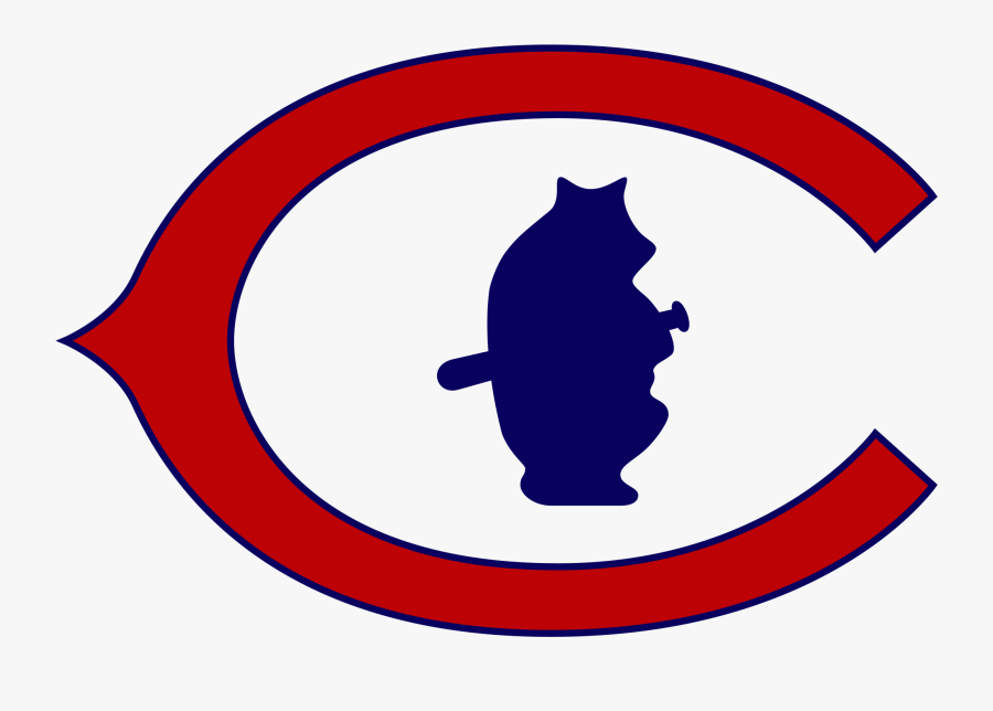 Clip Art File Cub Logo Svg - Chicago Cubs Retro Logo, Transparent Clipart