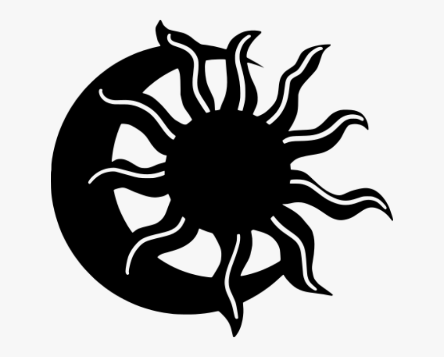 Sun And Moon Png, Transparent Clipart
