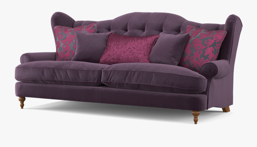 Plum Couches Mila Plum Mix Plum Couches Clipart , Png - Studio Couch, Transparent Clipart