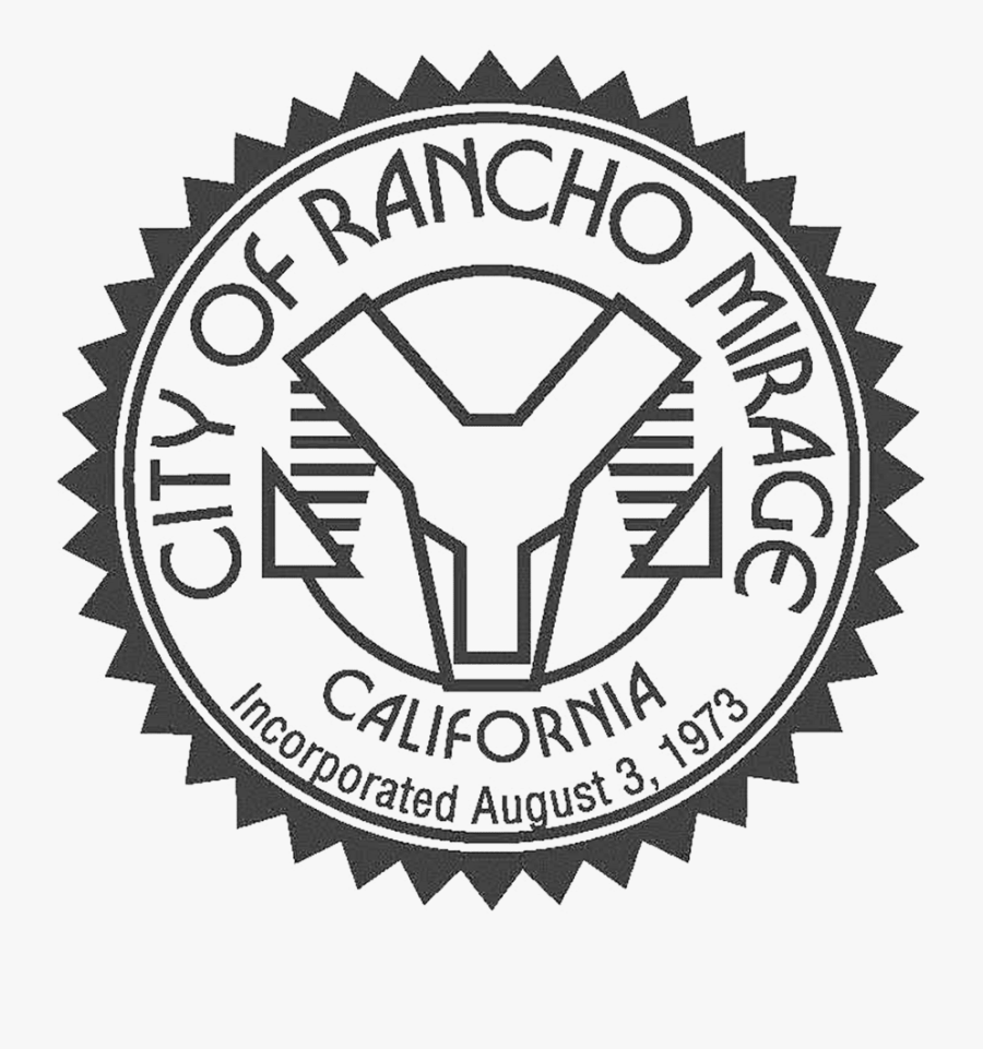 City Of Rancho Mirage Seal, Transparent Clipart