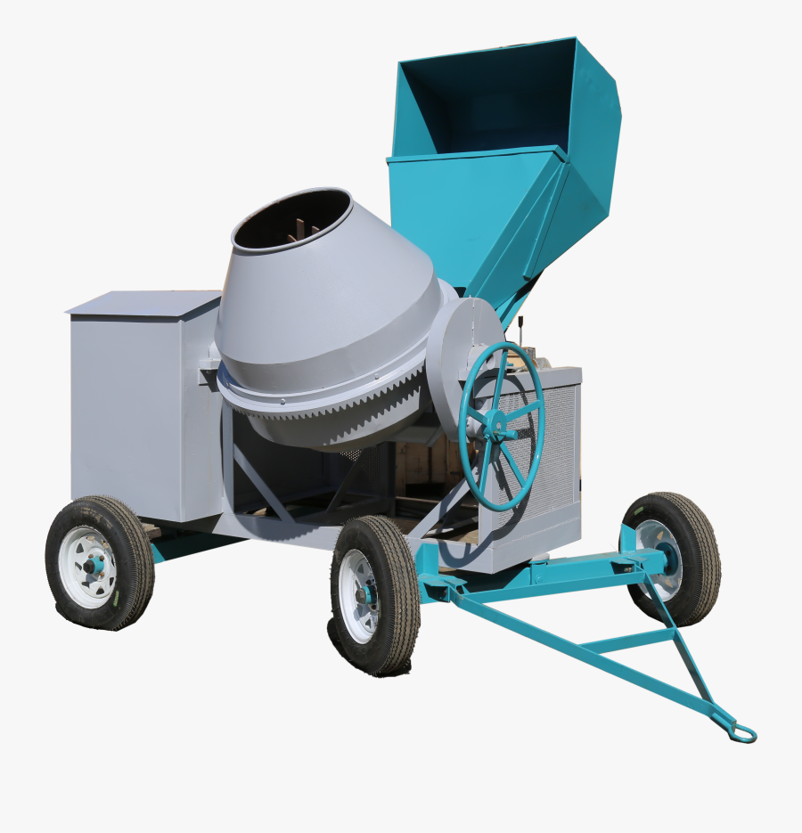 Transparent Mixer Png - Concrete Mixture Machine Png, Transparent Clipart