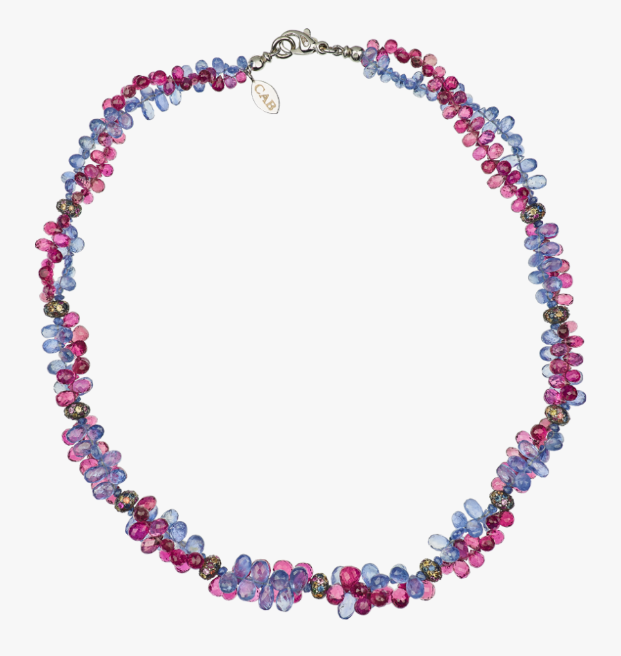 Transparent Bead Necklace Clipart - Necklace, Transparent Clipart