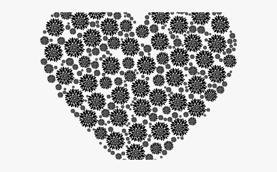 Snowflake Clipart Heart - Png Heart Gold, Transparent Clipart