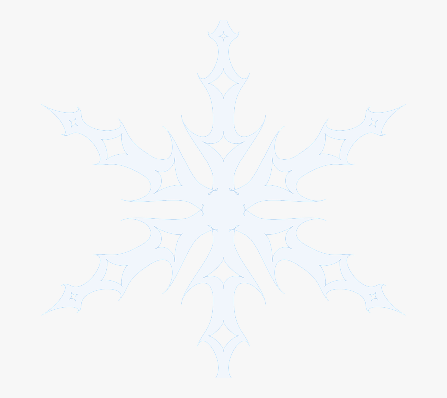 Transparent Snowflakes Falling Clipart Black And White - Schnee Family Crest, Transparent Clipart