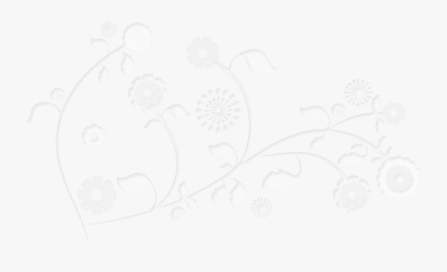 Download Transparent Flowers Decorative Element Clipart - Motif, Transparent Clipart