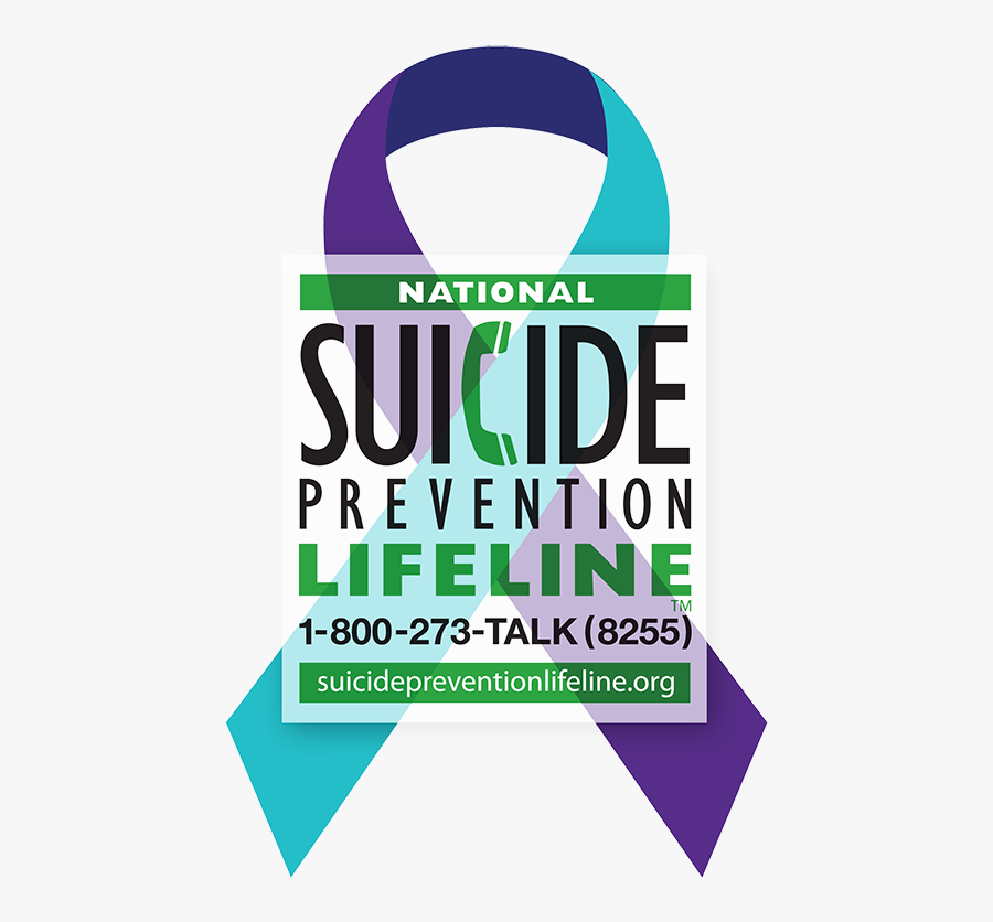Ribbon-small - National Suicide Prevention Week 2017, Transparent Clipart