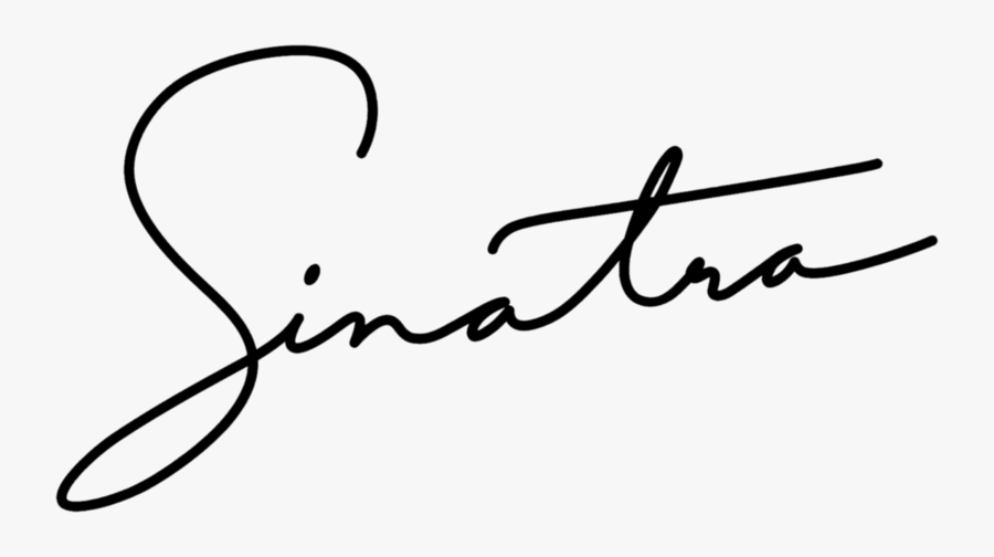 Sinatra Firehouse Cultural Center - Frank Sinatra Signature Png, Transparent Clipart