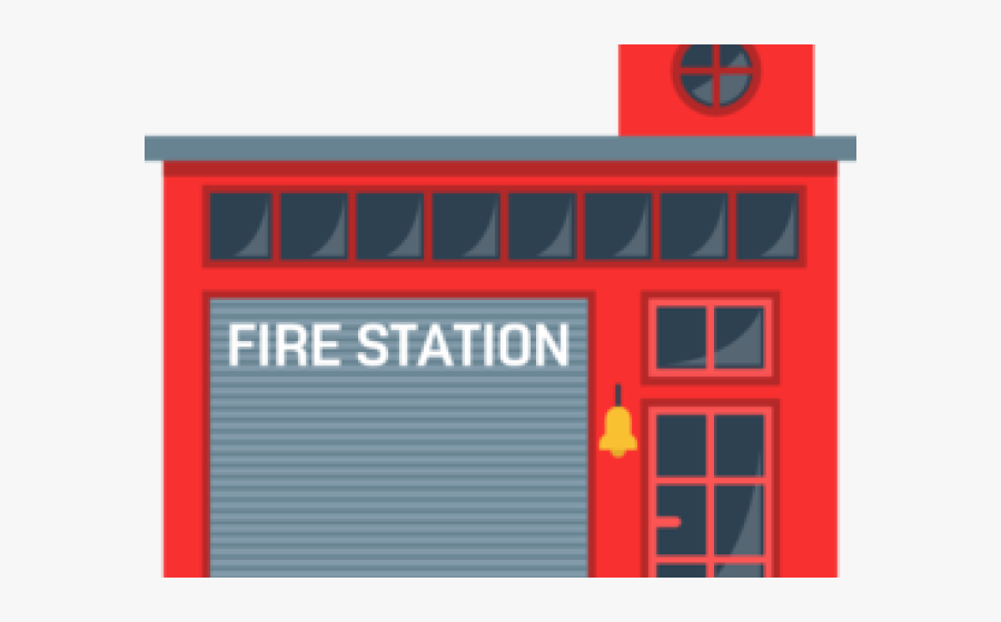 Fire Station Clipart - Fire Station Vector Png, Transparent Clipart