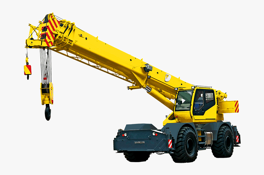 Mobile Crane - Type Of Mobile Crane, Transparent Clipart