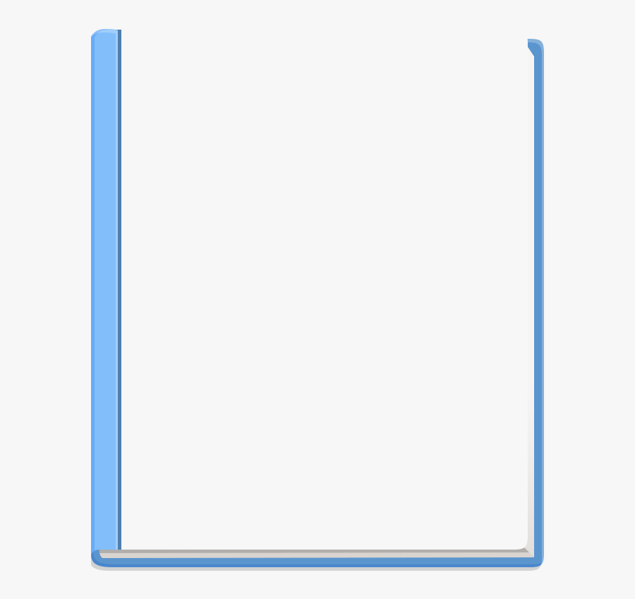 Cover Book Frame Png, Transparent Clipart