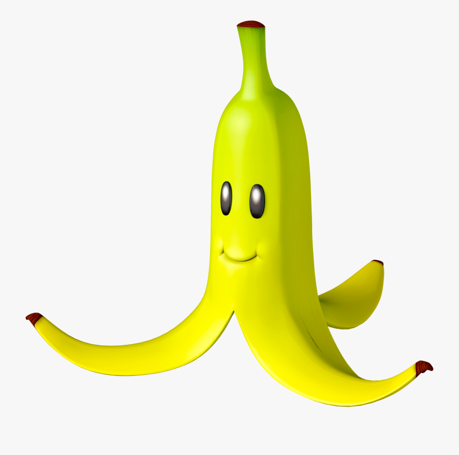 Mario Kart Banana Peel Png 5 » Png Image - Banana Mario Kart Png, Transparent Clipart