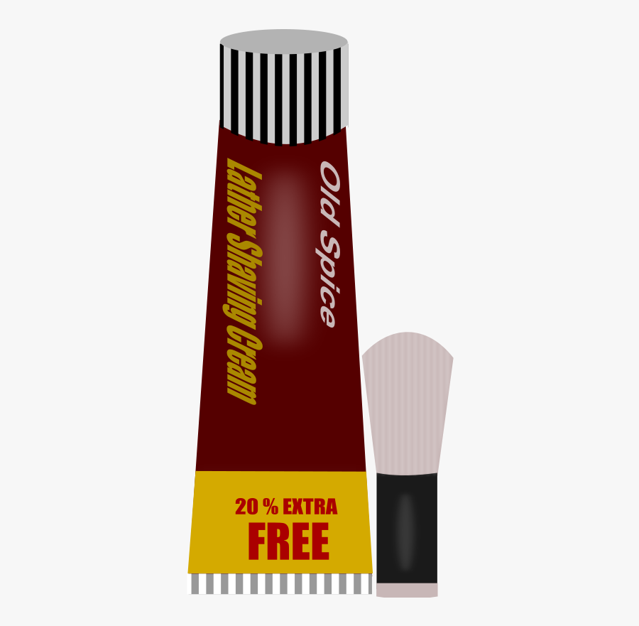 Shaving Cream Brush Clip Art - Graphic Design, Transparent Clipart