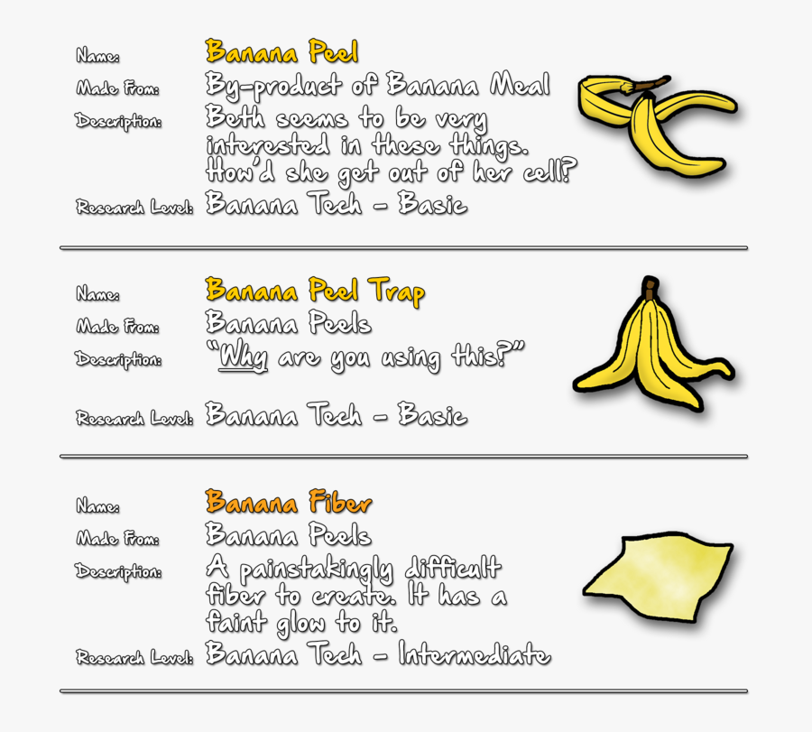 Combining 500 Bananas And 1 Frag Grenade Weapon At - Description Of Banana, Transparent Clipart