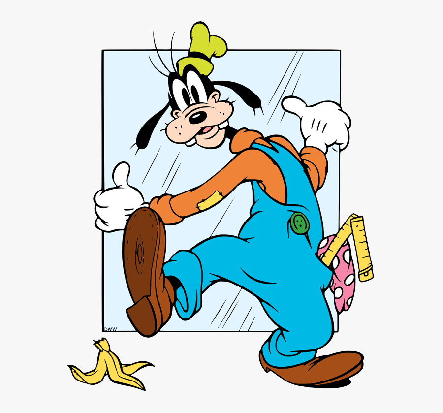 Transparent Goofy Clipart - Walt Disney Comics Goofy, Transparent Clipart