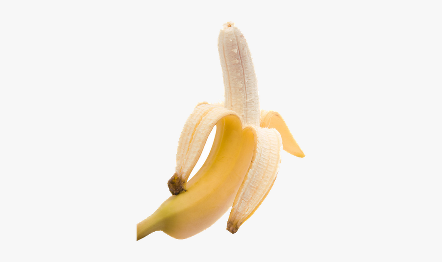 Peeled Banana, Transparent Clipart