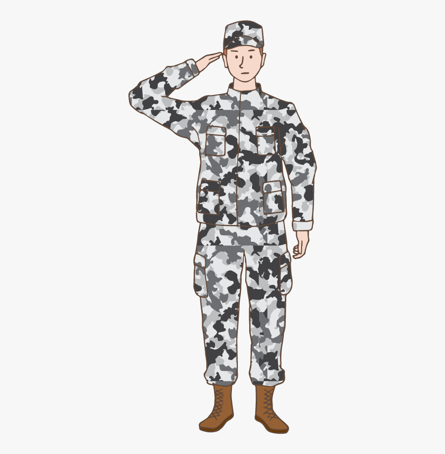 Solider, Urban Camouflage - Pajamas, Transparent Clipart