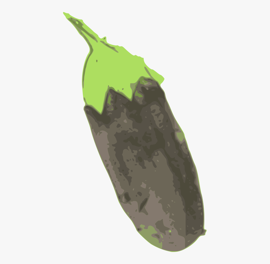 Eggplant 1 - Illustration, Transparent Clipart