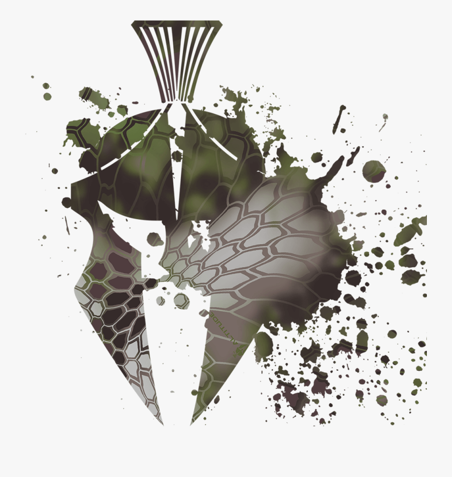Clip Art Kryptek Camouflage Patterns - Splash Effect For Picsart, Transparent Clipart