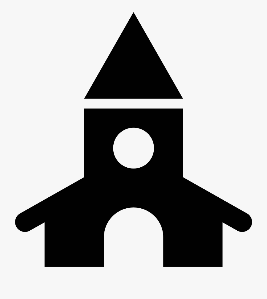 City Church Icon, Transparent Clipart