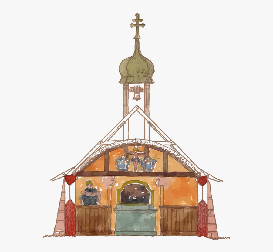 Building,convent,parish - Parish, Transparent Clipart
