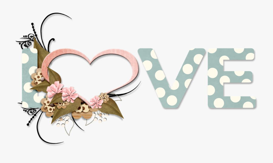 Love Text Clipart Word - ورد Png Love, Transparent Clipart