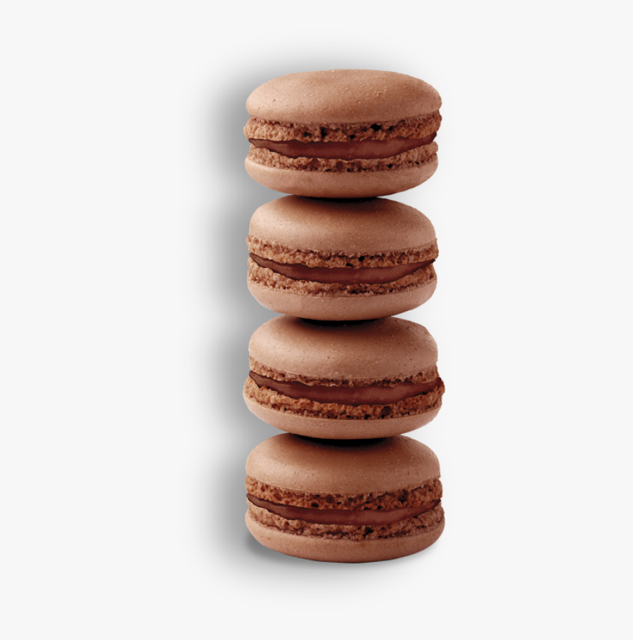 Chocolate Macaroons Transparent Background, Transparent Clipart