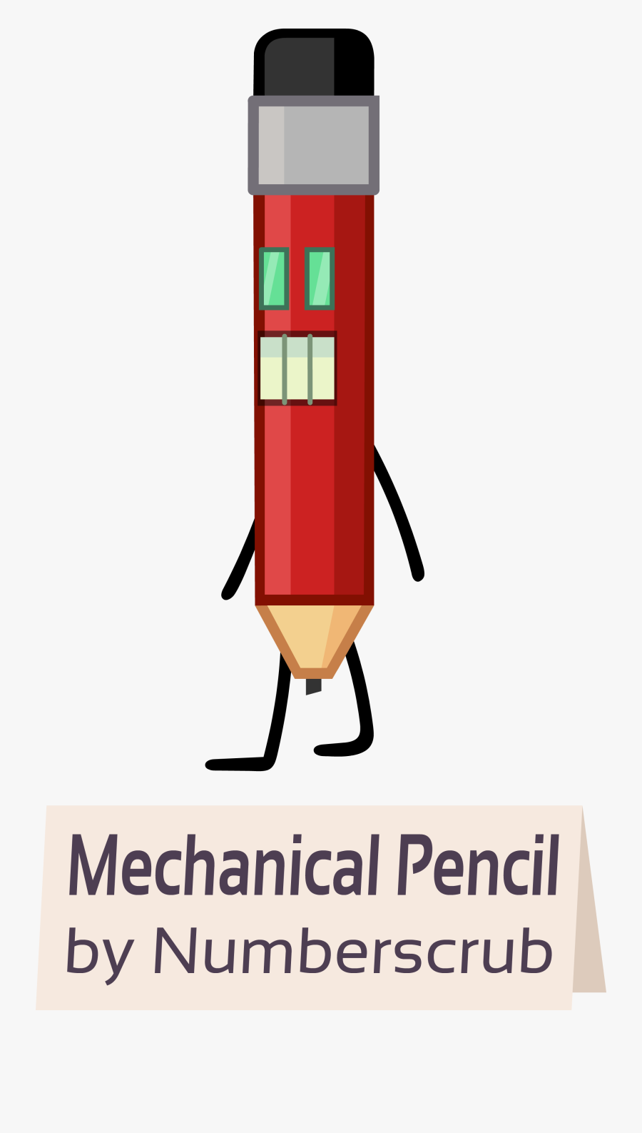 Transparent Broken Pencil Png - Robot Versions Of Characters, Transparent Clipart
