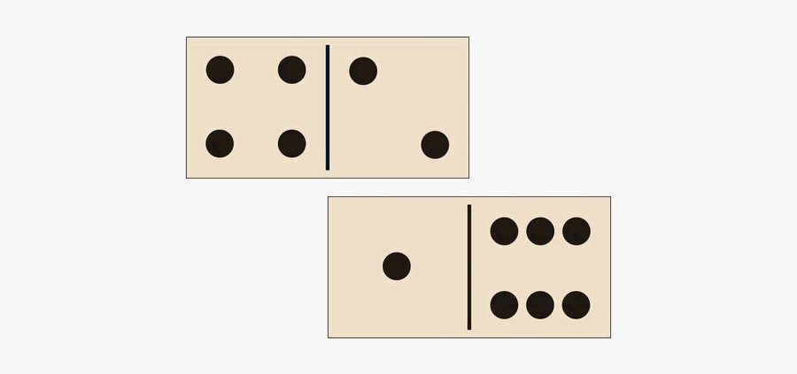 Dominoes Png - Circle, Transparent Clipart