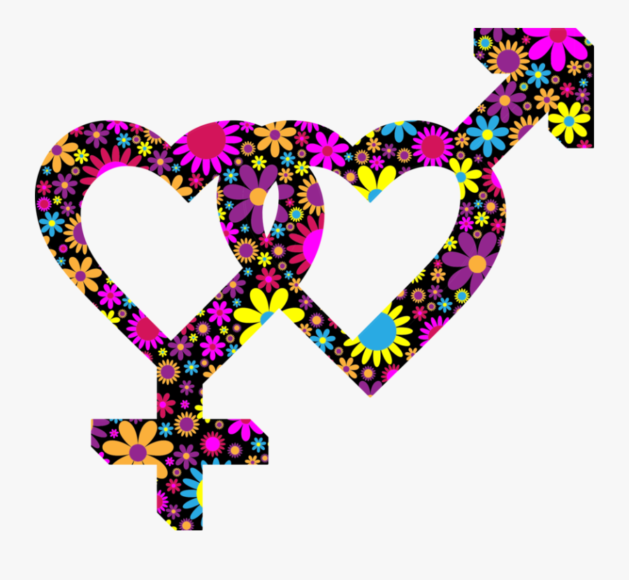 Pink,heart,symmetry - Heart, Transparent Clipart