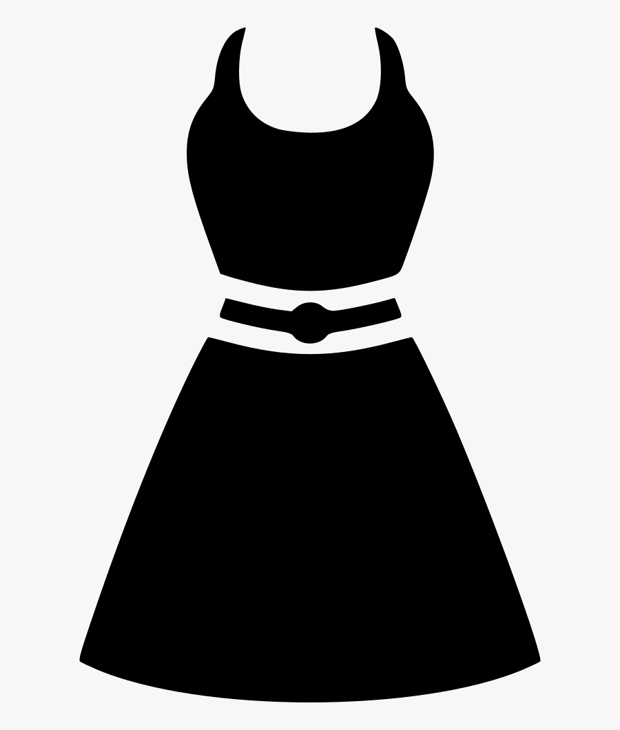 Clothing,dress,little Black Dress,cocktail Dress,day - Icon Fashion Png, Transparent Clipart