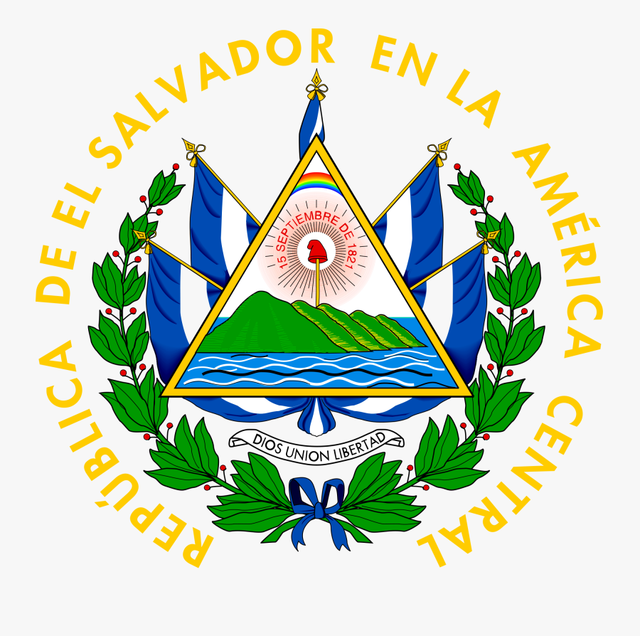Unicameral Cliparts - El Salvador Flag Symbol, Transparent Clipart