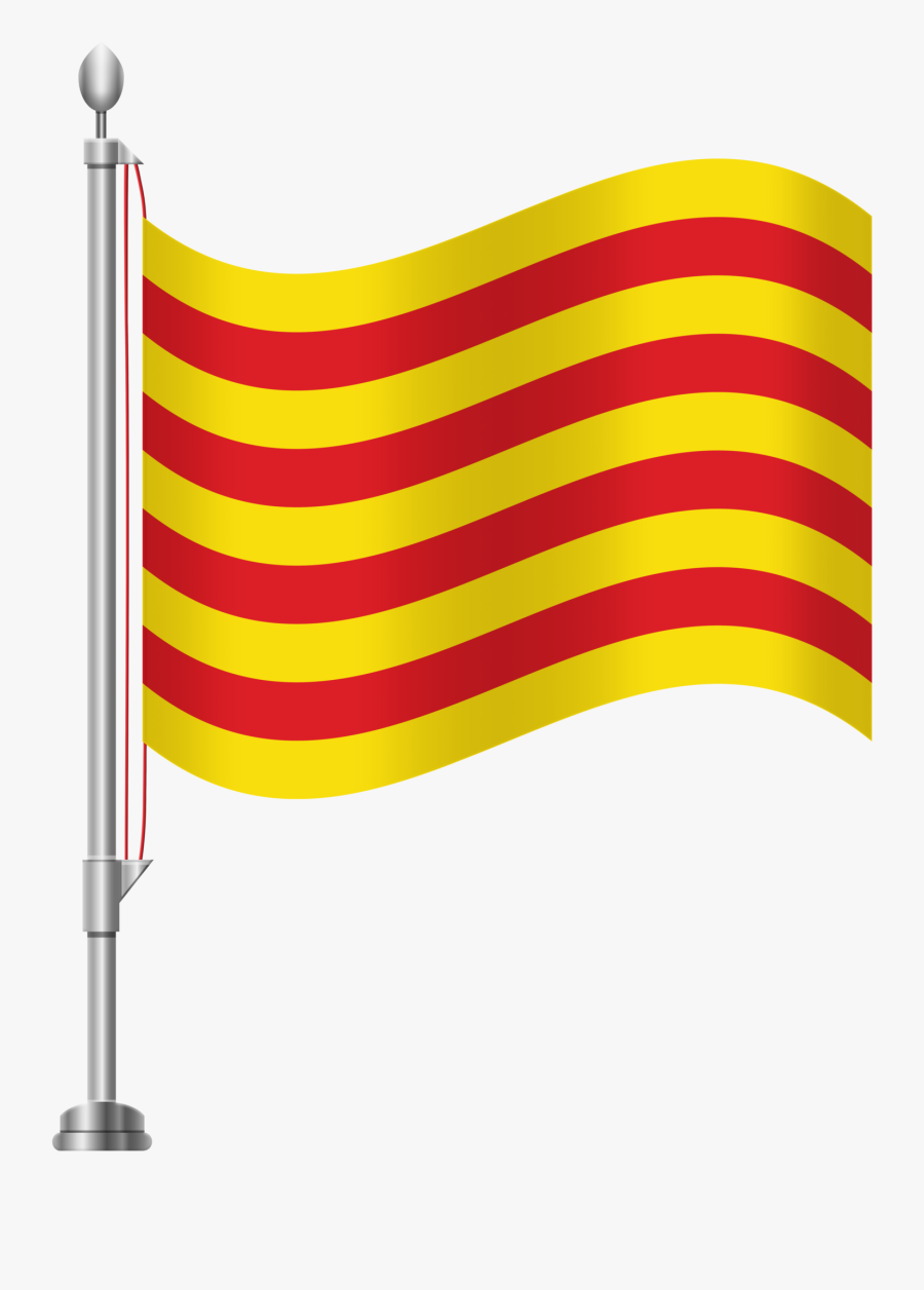 Catalonia Flag Png Clip Art - Brunei Flag Png, Transparent Clipart