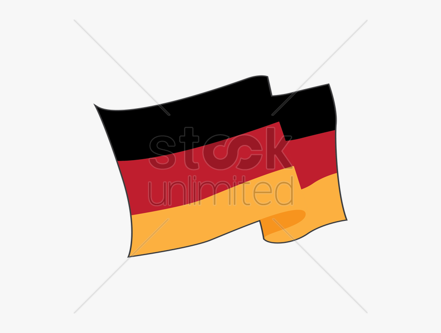Germany Flag Png Transparent Images - German Flag Cartoon, Transparent Clipart