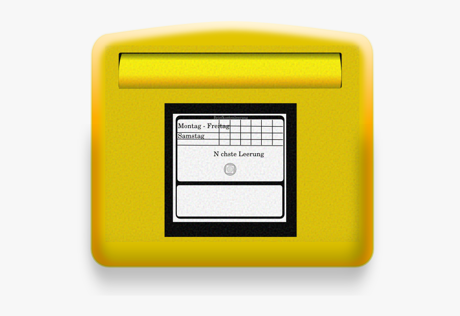 German Mailbox Svg Clip Arts - Postkasten Clipart, Transparent Clipart