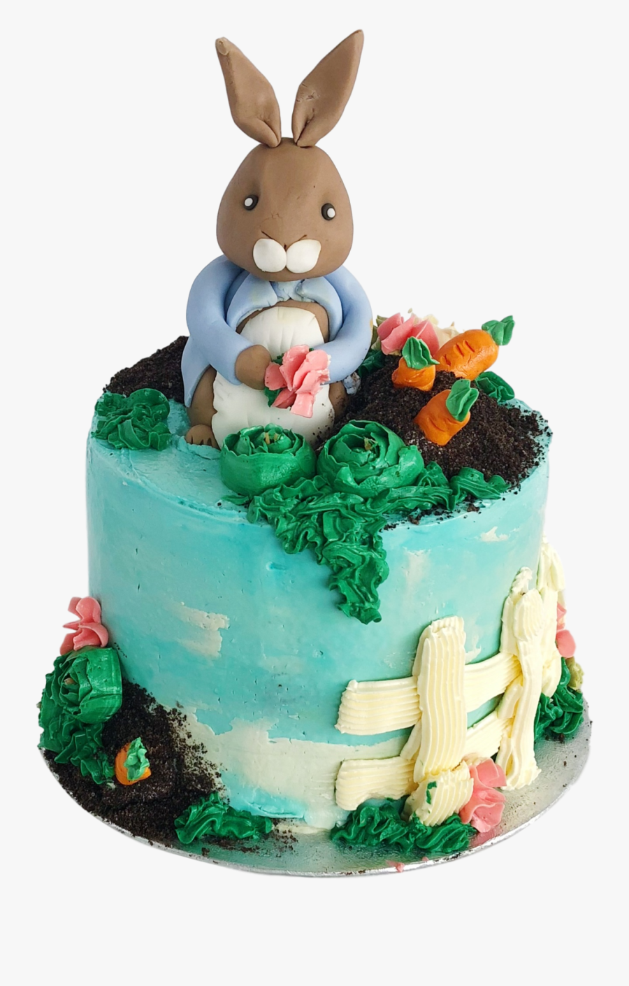 Make Peter Rabbit Cake, Transparent Clipart