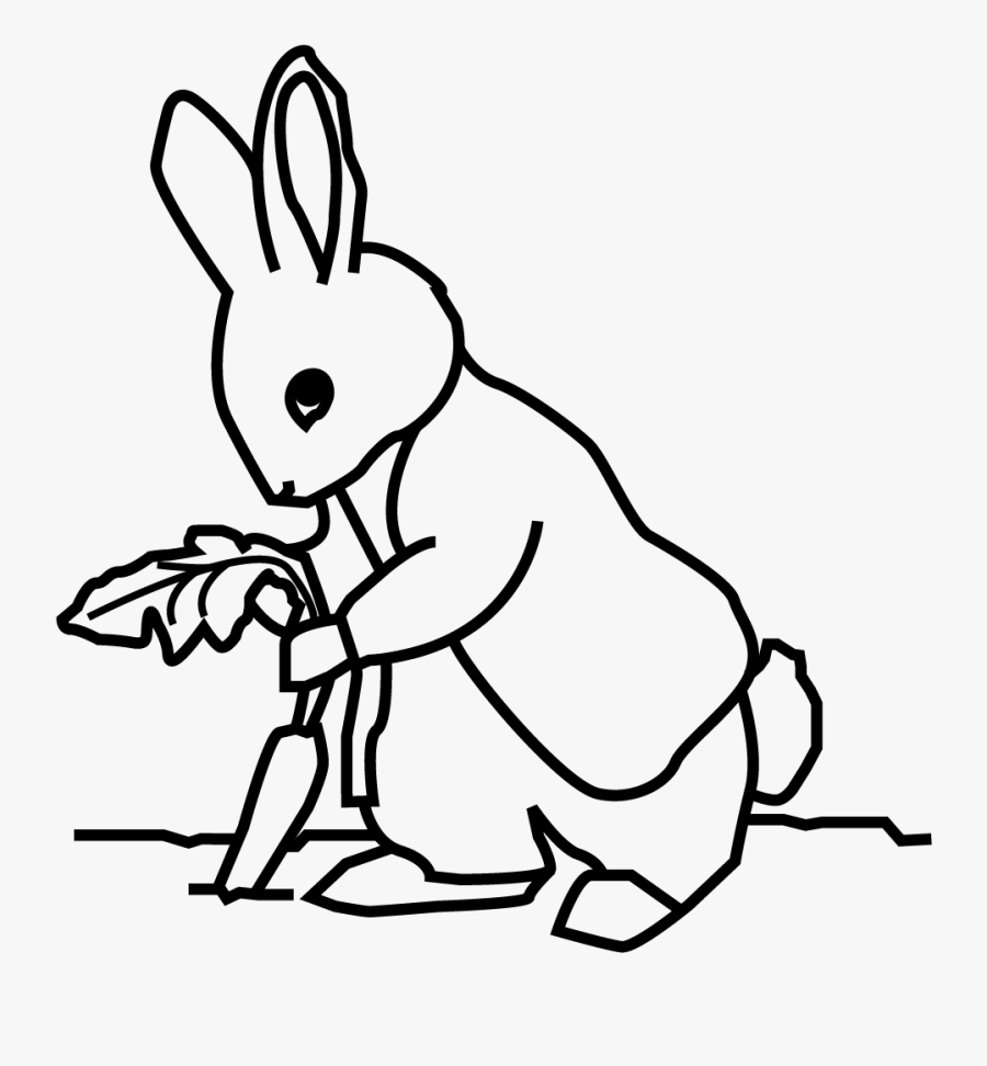Transparent Rabbit Icon Png - Drawing Cartoons Peter Rabbit, Transparent Clipart
