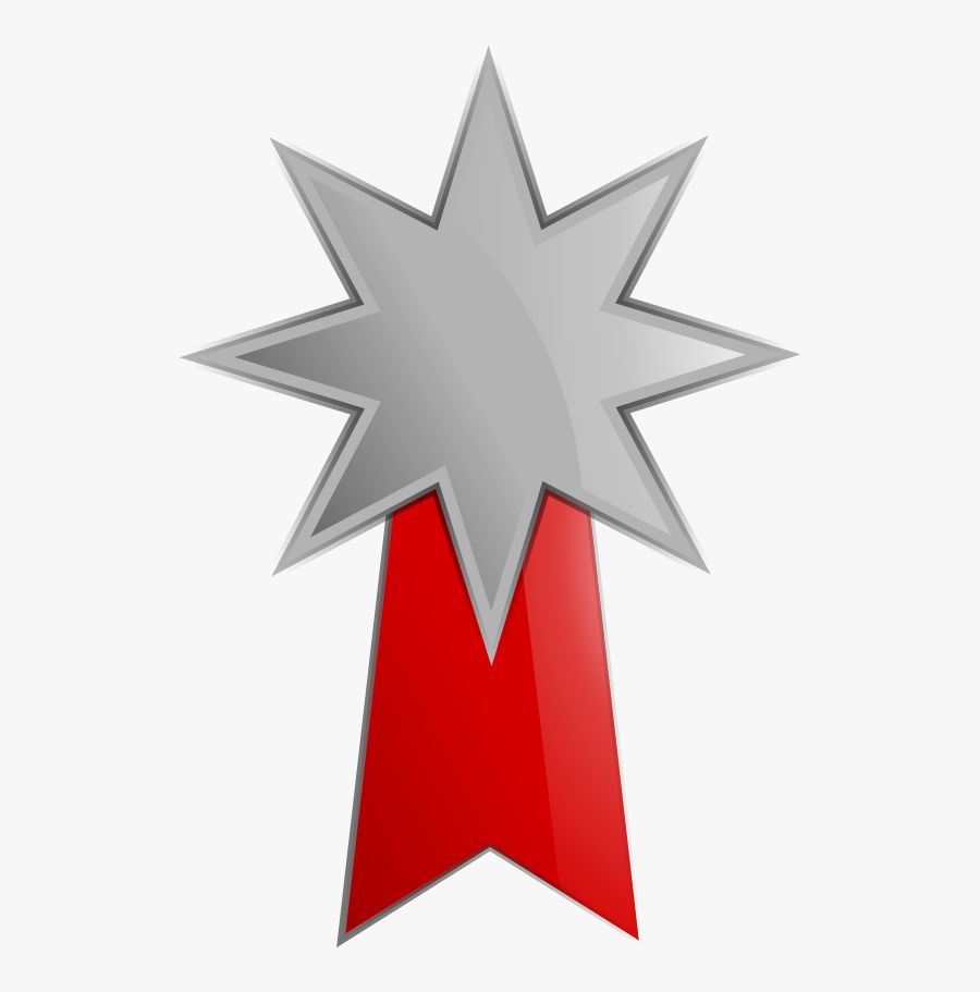 Silver - Star - Clipart - Wyoming Cowboy Challenge Academy Logo, Transparent Clipart